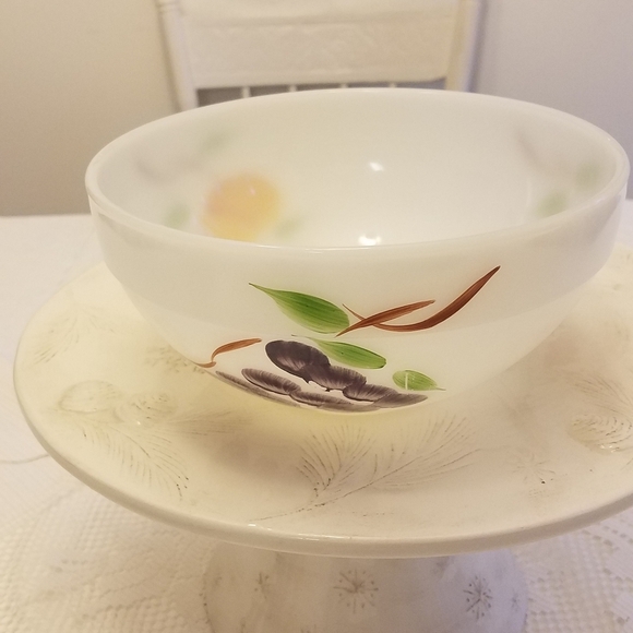 Set of 3 Anchor Hocking Fire King Nesting Mixing Bowls Gay Fad Fruit - Picture 5 of 16